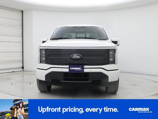 White 2024 Ford F-150 Lightning Platinum