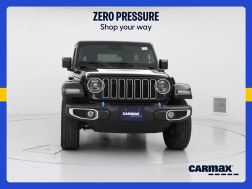 Black 2024 Jeep Wrangler 4xe Sahara