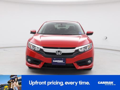 Red 2018 Honda Civic EX-L