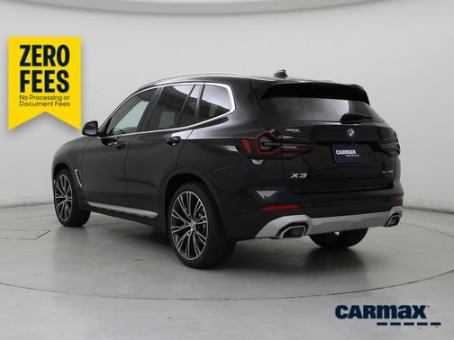 Black 2024 BMW X3 XDrive30i