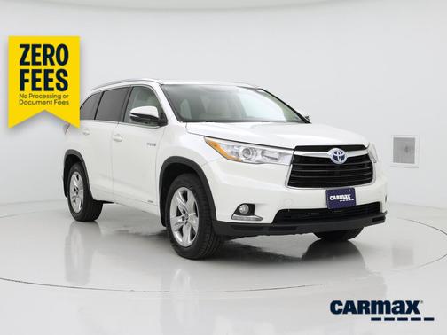 Pearl 2016 Toyota Highlander Hybrid Limited