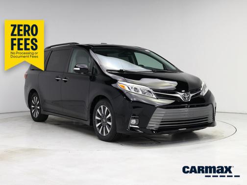 Black 2019 Toyota Sienna Limited Premium