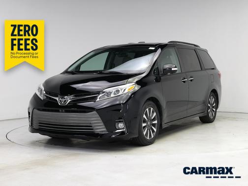 Black 2019 Toyota Sienna Limited Premium