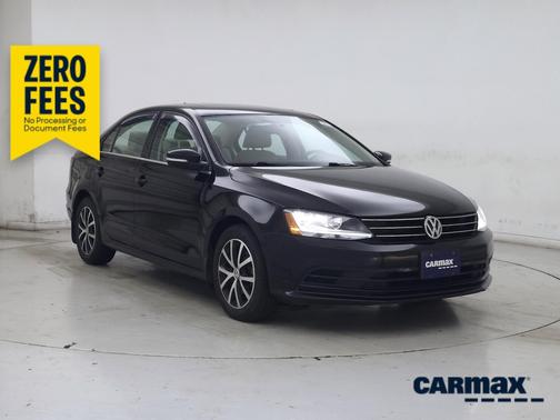 Black 2017 Volkswagen Jetta SE