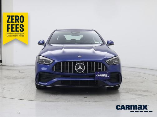 Blue 2023 Mercedes-Benz AMG C 43