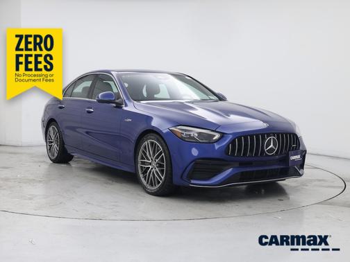 Blue 2023 Mercedes-Benz AMG C 43