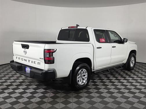 Glacier White 2025 Nissan Frontier S