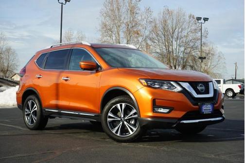 Monarch Orange 2018 Nissan Rogue SL