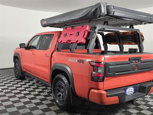 Afterburn Orange 2025 Nissan Frontier PRO-4X