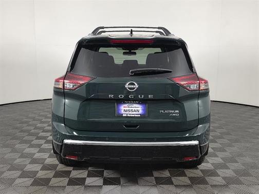 Obsidian Green 2026 Nissan Rogue Platinum