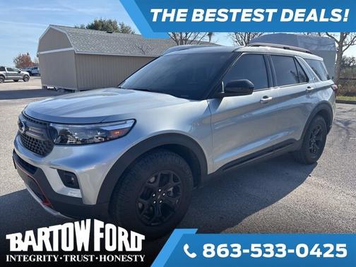 ICONIC SILVER METALLIC 2023 Ford Explorer TIMBERLINE SUV