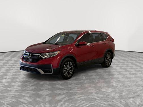 Radiant Red Metallic 2021 Honda CR-V AWD EX