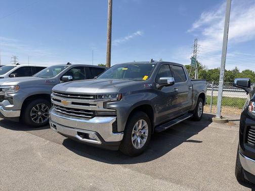 Satin Steel Metallic 2021 Chevrolet Silverado 1500 LTZ