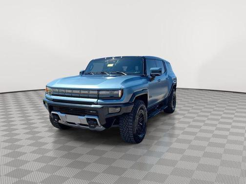 Neptune Blue Matte 2024 GMC HUMMER EV SUV 3X