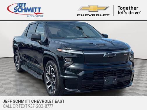 Black 2025 Chevrolet Silverado EV RST