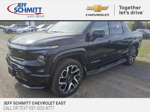 Black 2025 Chevrolet Silverado EV RST
