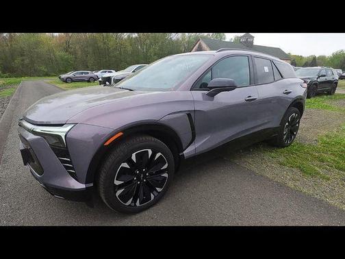 Galaxy Gray Metallic 2025 Chevrolet Blazer EV AWD RS