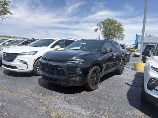 Black 2026 Chevrolet Blazer RS