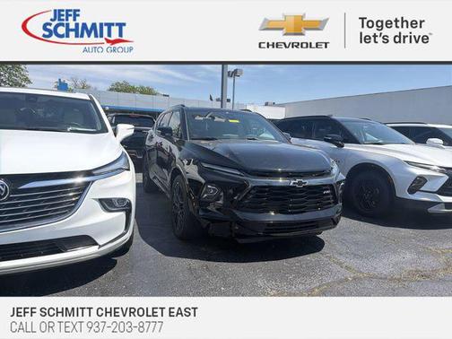 Black 2026 Chevrolet Blazer RS