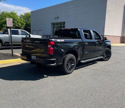 Black 2022 Chevrolet Silverado 1500 Custom