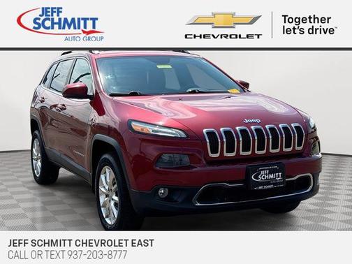 Brilliant Black Crystal Pearlcoat 2014 Jeep Cherokee Limited