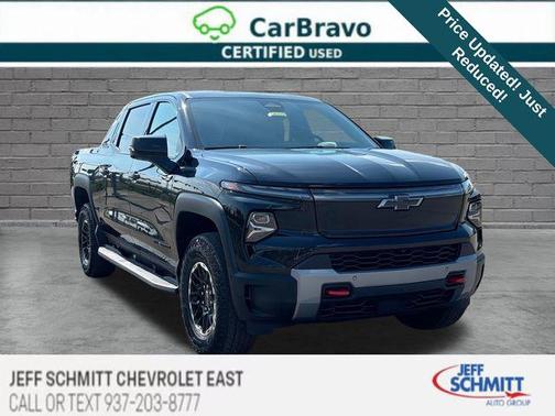 Black 2026 Chevrolet Silverado EV Trail Boss - Max Range 4WD