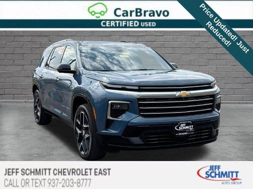 Lakeshore Blue Metallic 2025 Chevrolet Traverse High Country