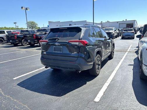 Midnight Black Metallic 2019 Toyota RAV4 LE