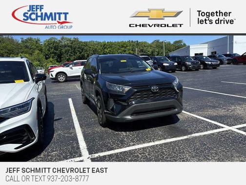 Midnight Black Metallic 2019 Toyota RAV4 LE