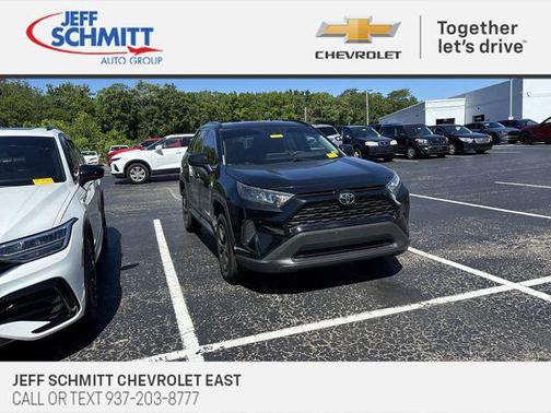 Midnight Black Metallic 2019 Toyota RAV4 LE