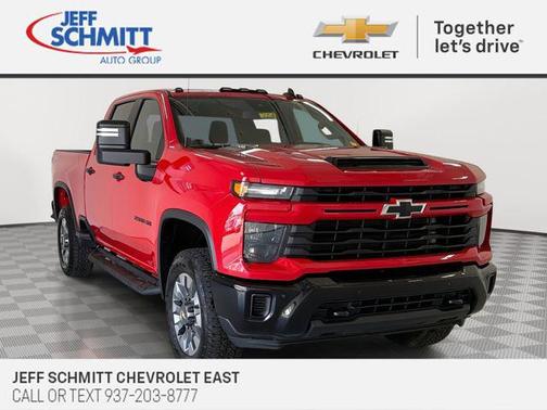 Red Hot 2025 Chevrolet Silverado 2500 Custom