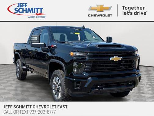 Black 2026 Chevrolet Silverado 2500 Custom