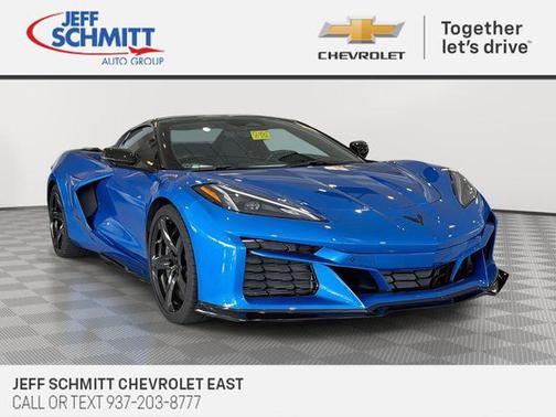 Riptide Blue Metallic 2025 Chevrolet Corvette E-Ray RWD Convertible 3LZ