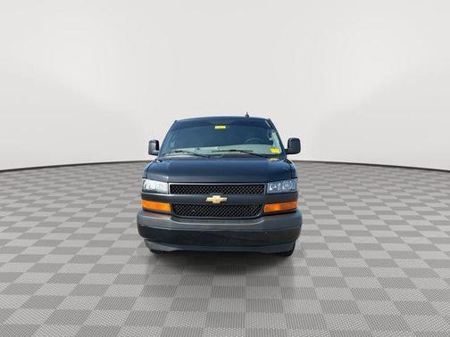 Black 2024 Chevrolet Express 3500 RWD 3500 Extended Wheelbase WT