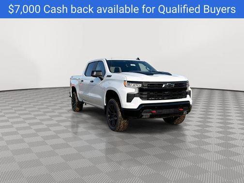 Summit White 2026 Chevrolet Silverado 1500 LT Trail Boss