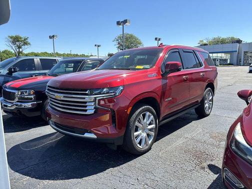 Cherry Red Tintcoat 2021 Chevrolet Tahoe 4WD High Country