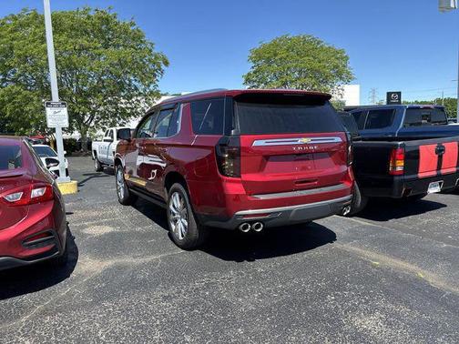 Cherry Red Tintcoat 2021 Chevrolet Tahoe 4WD High Country