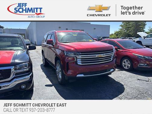 Cherry Red Tintcoat 2021 Chevrolet Tahoe 4WD High Country