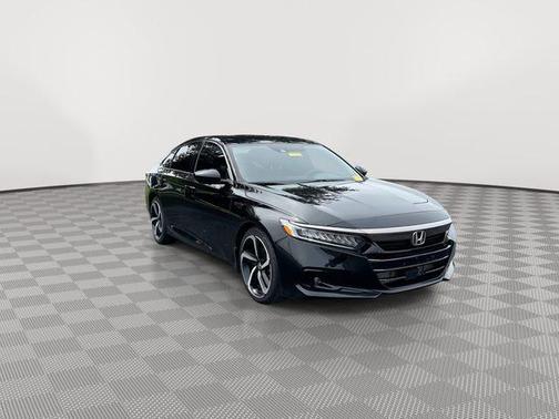 Crystal Black Pearl 2021 Honda Accord Sport 1.5T