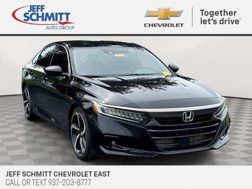 Crystal Black Pearl 2021 Honda Accord Sport 1.5T