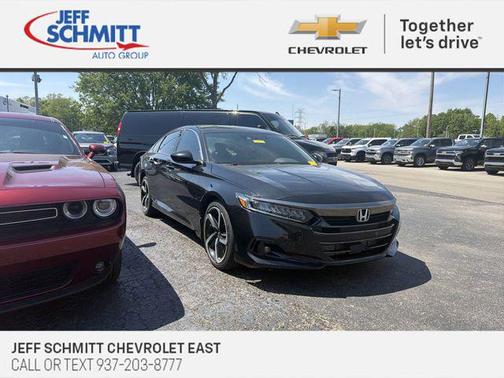 Crystal Black Pearl 2021 Honda Accord Sport 1.5T