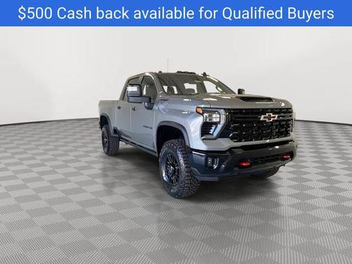 Sterling Gray Metallic 2026 Chevrolet Silverado 2500 Crew Cab, Standard Bed, XR2, 4WD
