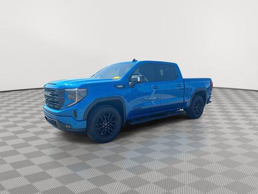 Dynamic Blue Metallic 2024 GMC Sierra 1500 Elevation
