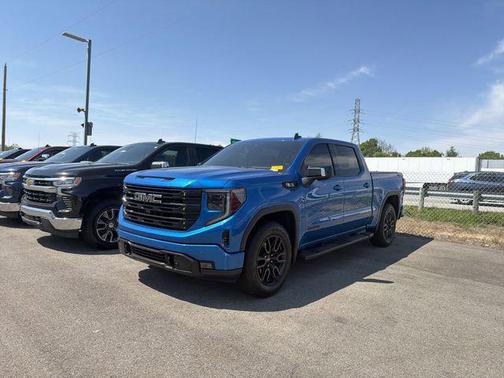 Dynamic Blue Metallic 2024 GMC Sierra 1500 Elevation