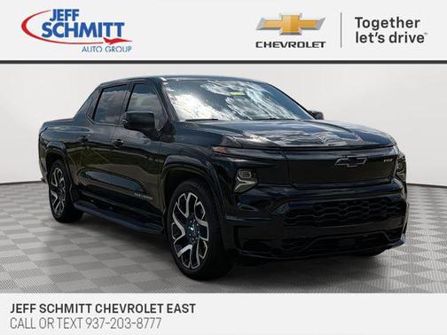 Black 2025 Chevrolet Silverado EV RST