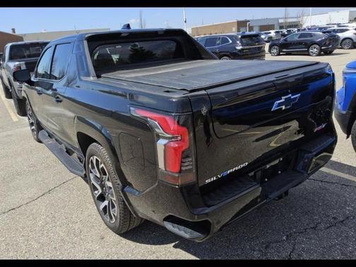 Black 2025 Chevrolet Silverado EV RST