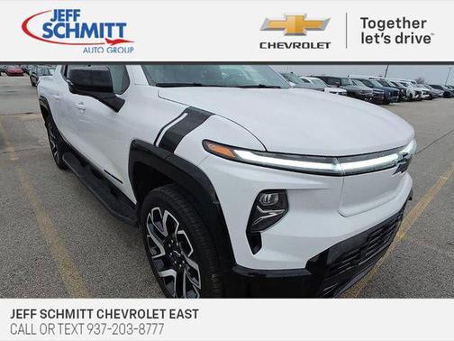 Summit White 2025 Chevrolet Silverado EV RST