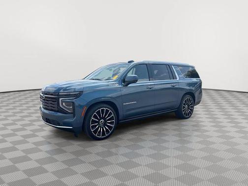 Lakeshore Blue Metallic 2025 Chevrolet Suburban 4WD High Country