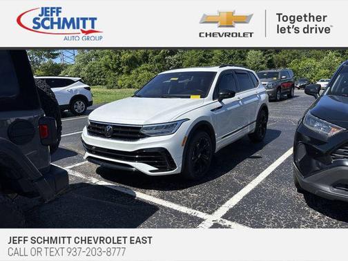 Opal White Pearl 2024 Volkswagen Tiguan 2.0T SE R-Line Black 4MOTION