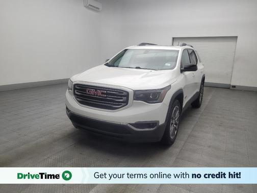 White 2017 GMC Acadia SLT-1